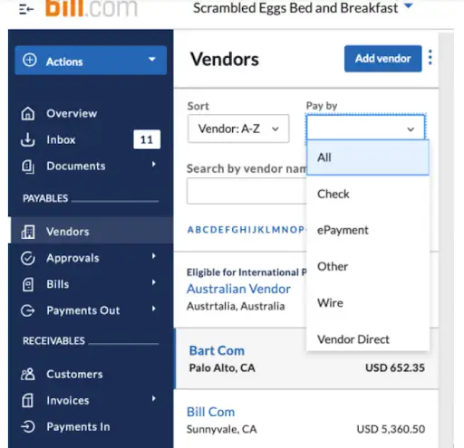 Increased Visibility into Payment Methods